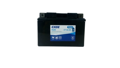 Аккумулятор Exide Agm ET12A-BS/YT12A-BS 12 В 9,5 Ач