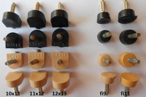 Fleki Fleczki MARKOWE bolec metal2,9mm okrągłe fi9