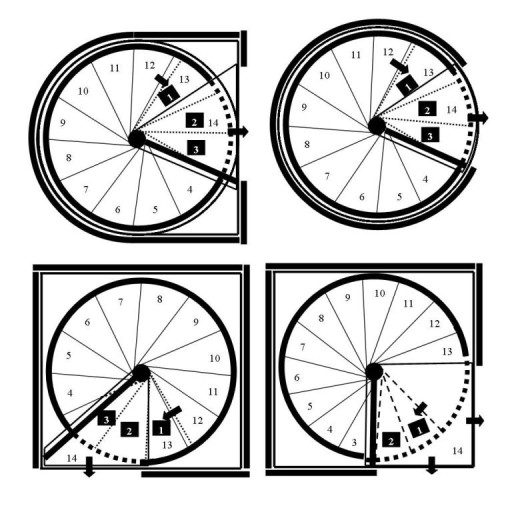 Schody spiralne CORA model Berlin 00 120 cm