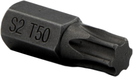 БИТА TORX T50 x 30MM S2, ШЕСТИГРАННАЯ 10MM.