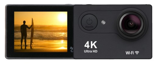 СПОРТИВНАЯ КАМЕРА H9 2 ДЮЙМА 4K WIFI 2XBAT АКСЕССУАРЫ