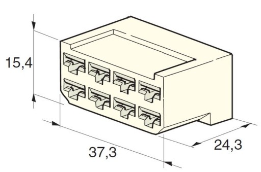 РАЗЪЕМ 8-контактный OK-8 OK8 OP-8 OP8 C