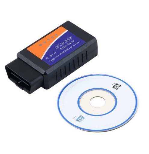 Диагностический интерфейс ELM327 WiFi OBD2 Адаптер для iPhone и Android