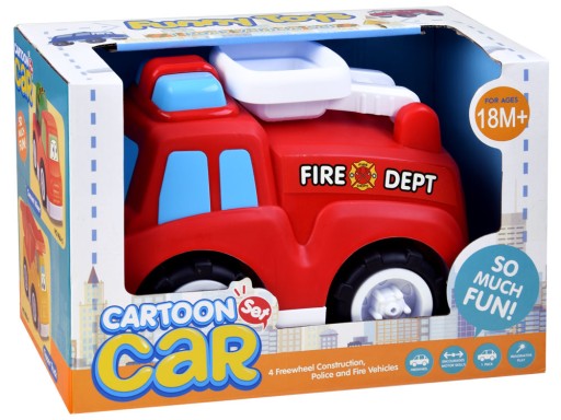 Игрушечная машинка пожарной команды CAR