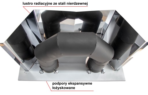 ГАЗОВАЯ ТРУБА RADIANT SBT6U 28кВт, отвод выхлопных газов