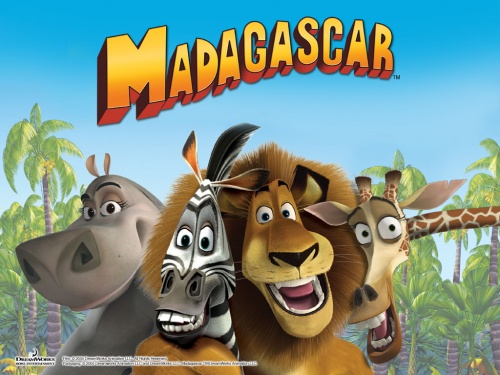 MADAGASCAR Buff мужская футболка белая S