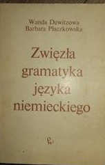 ZWIĘZŁA GRAMATYKA JĘZYKA NIEMIECKIEGO
