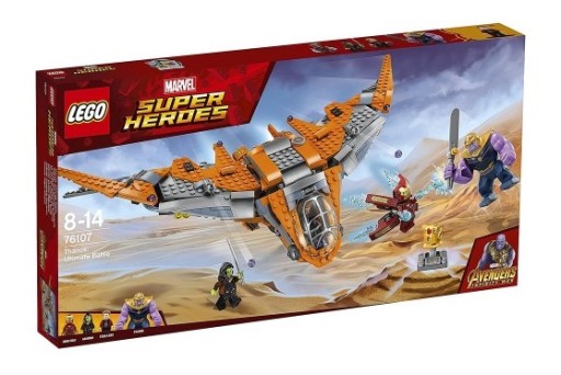 LEGO 76107 SUPER HEROES ТАНОС ФИНАЛЬНЫЙ БОРЬБА