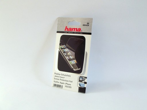 ЗАЩИТНАЯ ФОЛЬГА ПВХ HAMA APPLE IPHONE 3G/3GS (122)