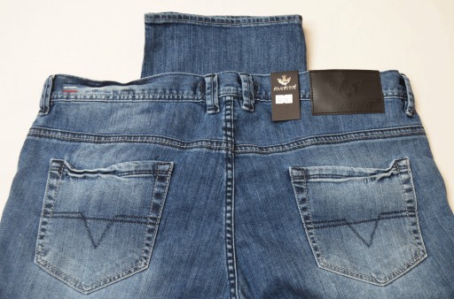 DŁUGIE spodnie Clubing jeans 96-98cm pas L38