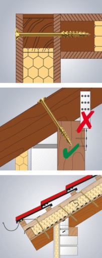 SPAX wkręty 10x220mm T-STAR talerz częściowy wirox