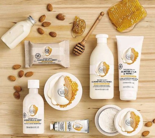 THE BODY SHOP Yogurt Лосьон для тела Миндальное молочко МИНДАЛЬНЫЙ ЙОГУРТ ДЛЯ ТЕЛА