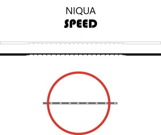 SPEED N9 Пильные полотна по дереву Niqua 12 шт.