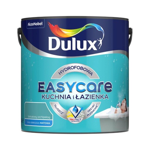 КРАСКА ДЛЯ КУХНИ DULUX EASY КУХОННАЯ БИРЮЗОВАЯ АРХИПЕЛАГ 2,5л