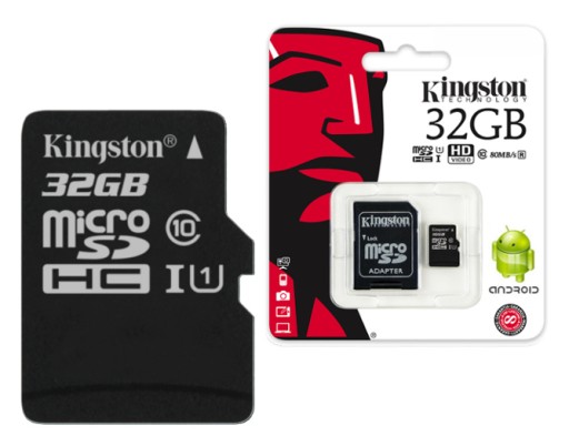 КАРТА ПАМЯТИ KINGSTON 32 ГБ MICRO класс 10 SDHC