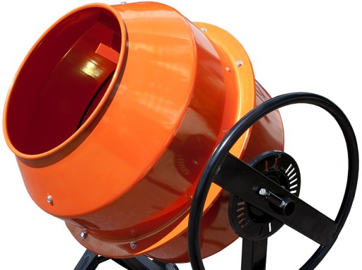 BETONIARKA 100 L 230V ŻELIWO + RĘKAWICE MOC 550 W
