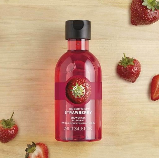 THE BODY SHOP Клубничный гель для душа STRAWBERRY SHOWER GEL 250 мл