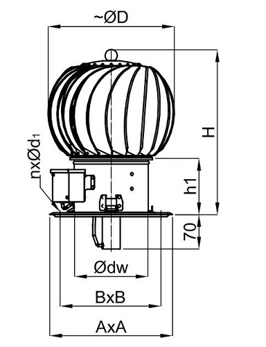 DARCO TURBOWENT TH 200 HYBRID облицовка дымохода