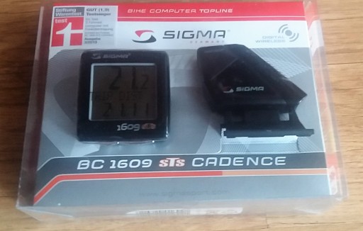 Беспроводной счетчик Sigma BC 1609 STS с Cadence