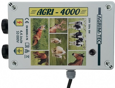 Pastuch elektryczny polski elektryzator sieciowy Agri 4000 -4,4 Jula