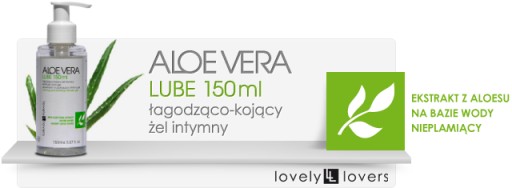 ALOE VERA LUBE 150 мл LovelyLovers смазка с алоэ