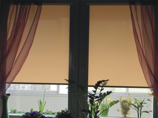КАССЕТНЫЕ РОЛЛОННЫЕ ШТОРЫ Golden Oak Орех Красное дерево 134x230 A