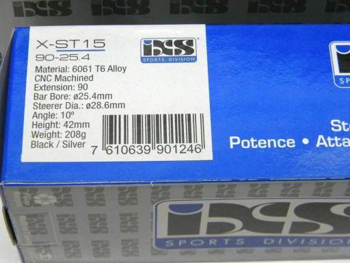 Mostek IXS X-ST15 90-25,4 28,6mm CNC /D46/