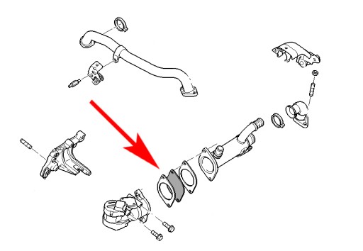 Заглушка 520 EGR FORD Focus, Mondeo, Galaxy