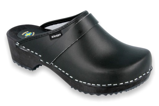 Сабо Classic CLOG, кожа, черный 40