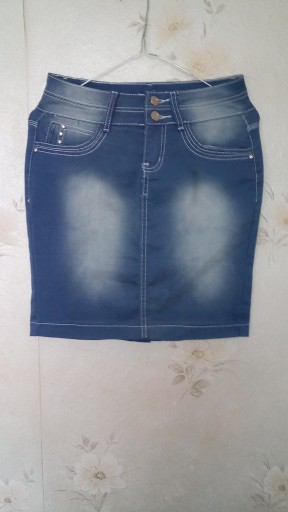 olowkowa spodnica jeans cienka rozm m/l.