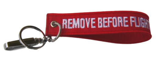 Подвеска Mini Lanyard RBF REMOVE BEFORE FLIGHT