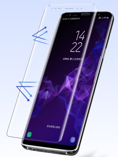 3D УФ-СТЕКЛО ДЛЯ SAMSUNG S9 ПОЛНЫЙ ЭКРАН ПОЛНЫЙ