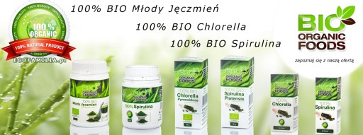 Хлорелла Bio Organic Foods таблетки 1200 шт 300г.