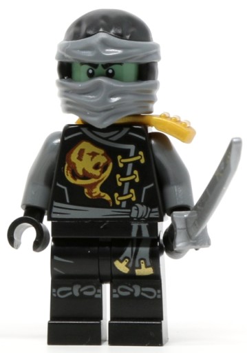 Lego Ninjago @@ ПРИЗРАК КОУЛ + ОРУЖИЕ @@фигура из 70604