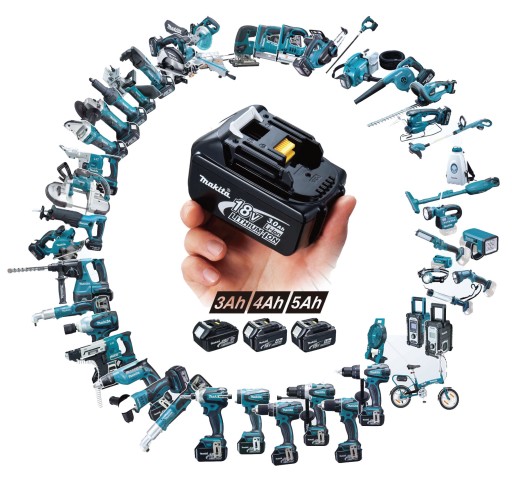 Комплект MAKITA DLX2255TJ - DGA513 + DDF481 2 x 5 Ач