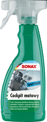 SONAX COCKPIT MATTE PLAK SPORT FRESH 500мл