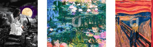 Картина по номерам 50*80см U-PAINTER