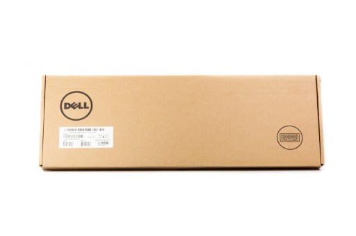 Проводной комплект клавиатура DELL KB216 + мышь MS-116 Польша черный