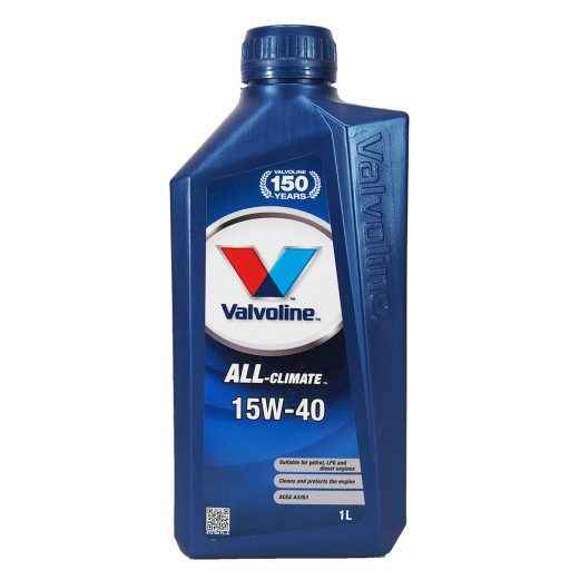 VALVOLINE All Climate 15w40 1л — полусинтетическое моторное масло