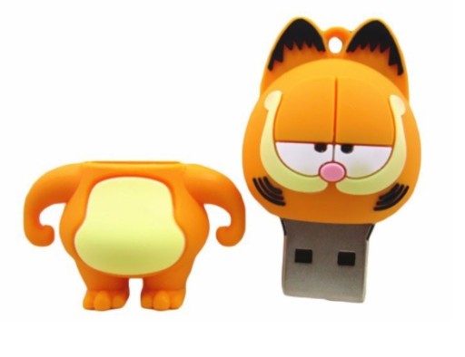 PENDRIVE USB 32 GB GARFIELD SŁODKI KOT KOTEK BAJKA