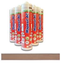 MAPEI СИЛИКОНОВЫЙ MAPESIL AC 135 GOLD DUST 310 мл.