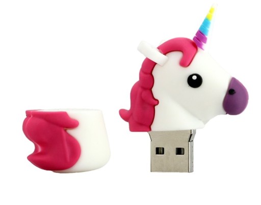 PENDRIVE USB 32 GB 3.0 USB JEDNOROŻEC PONY BIAŁY