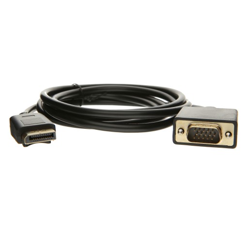 KABEL KONWERTER DISPLAYPORT DP - VGA FULLHD 1,8M