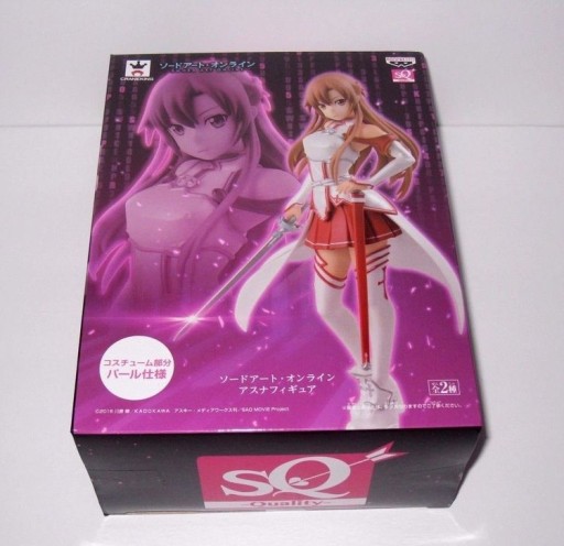 FIGURKA Sword Art Online ORIGINAL BANPRESTO ASUNA