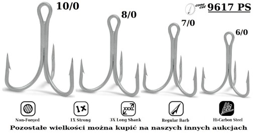 МОРСКОЙ ЯКОРЬ ДЛЯ COD VMC 9617PS № 6/0