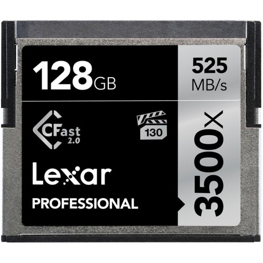 Lexar CFast 2.0 128 ГБ 3500x 525 МБ/с