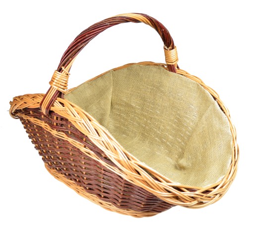 Каминная корзина плетеная WOOD BASKET XL ДЖУТ