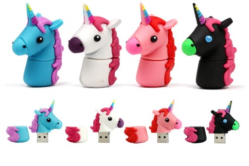 НАКОПИТЕЛЬ 32 ГБ USB 3.0 UNICORN PONY BLUE