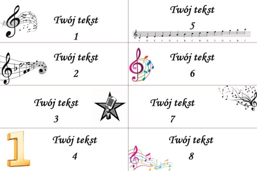 Статуэтка Статуэтка подсказка Кэрол Ключевая музыка + гравюра