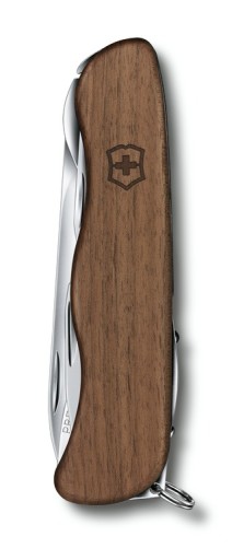 Victorinox 0.8361.63, Карманный нож Forester Wood + кожаный чехол 4.0523.3, 111мм